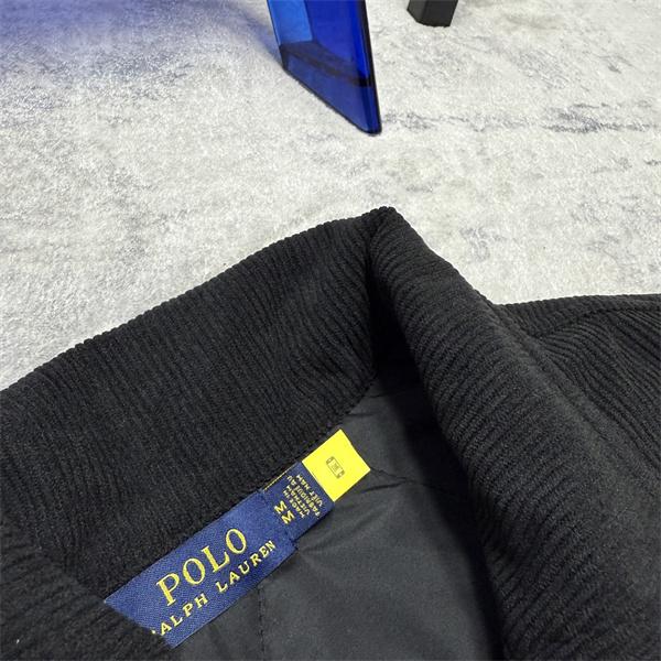 Polo Ralph Lauren ポロ ラルフローレン コピー 2026新作 ストリート 刺繍 ブラック ジップアップ ブルゾン 