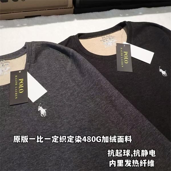 最新トレンド採用 快適 Polo Ralph Lauren ポロ ラルフローレン コピー インナー 刺繍 リラックス ブラック