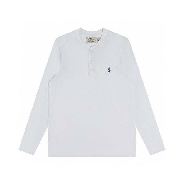 Polo Ralph Lauren ポロ ラルフローレン コピー 入手困難 プレミアム ヘンリーネック ロングTシャツ 大人リラックス