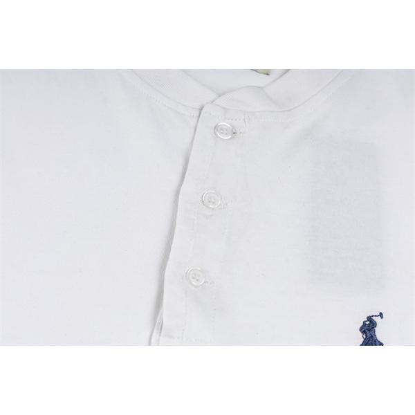 Polo Ralph Lauren ポロ ラルフローレン コピー 入手困難 プレミアム ヘンリーネック ロングTシャツ 大人リラックス