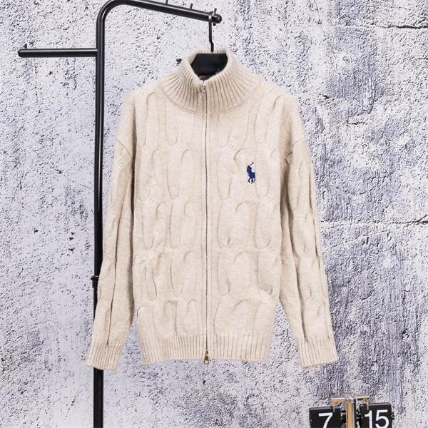 上質ケーブル編み ハーフジップ ニット Polo Ralph Lauren ポロ ラルフローレン コピー メンズ 長袖 冬向けトップス