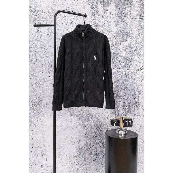 上質ケーブル編み ハーフジップ ニット Polo Ralph Lauren ポロ ラルフローレン コピー メンズ 長袖 冬向けトップス