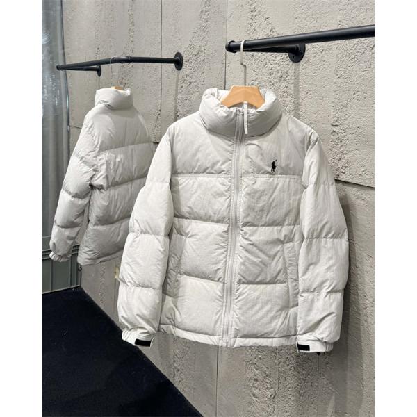 ショートダウン メンズ 中綿 ジャケット 防寒 軽量 秋冬  Polo Ralph Lauren ポロ ラルフローレン コピー