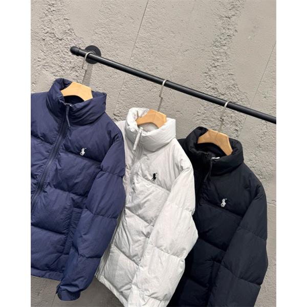 ショートダウン メンズ 中綿 ジャケット 防寒 軽量 秋冬  Polo Ralph Lauren ポロ ラルフローレン コピー