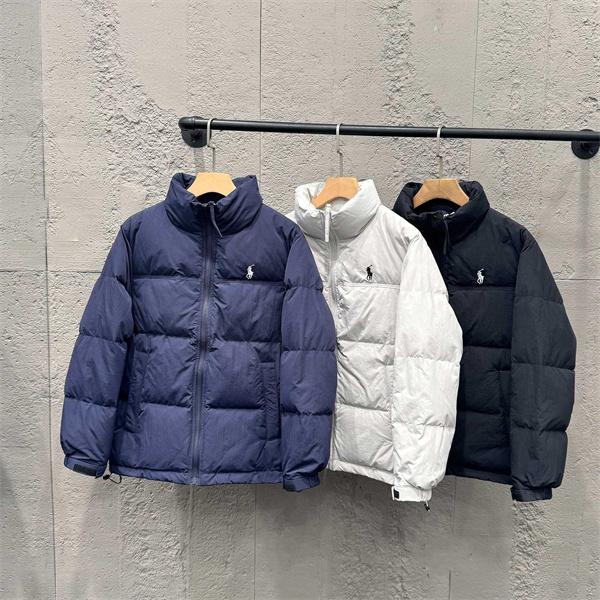 ショートダウン メンズ 中綿 ジャケット 防寒 軽量 秋冬  Polo Ralph Lauren ポロ ラルフローレン コピー