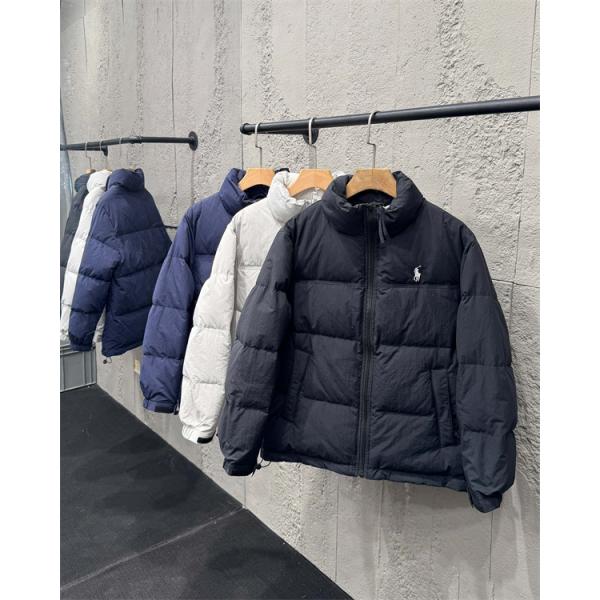 ショートダウン メンズ 中綿 ジャケット 防寒 軽量 秋冬  Polo Ralph Lauren ポロ ラルフローレン コピー