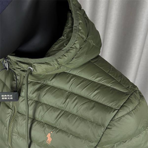 ダウンジャケット フード  冬用 ジップアップ カジュアル Polo Ralph Lauren ポロ ラルフローレン コピー