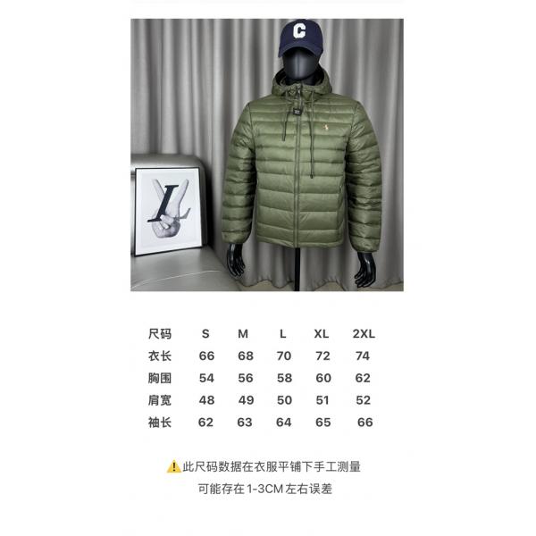 ダウンジャケット フード  冬用 ジップアップ カジュアル Polo Ralph Lauren ポロ ラルフローレン コピー