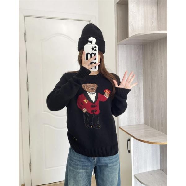 Polo Ralph Lauren ポロ ラルフローレン コピー ニット セーター トップス 秋冬 カジュアル 可愛い