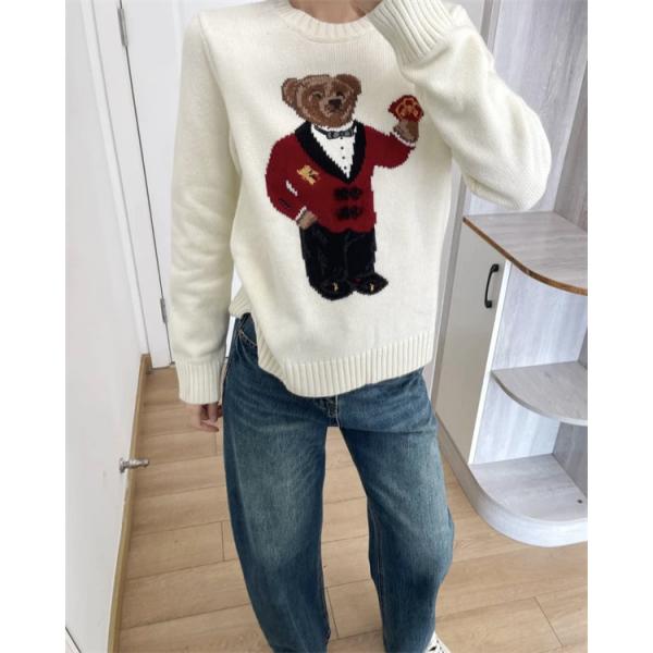 Polo Ralph Lauren ポロ ラルフローレン コピー ニット セーター トップス 秋冬 カジュアル 可愛い