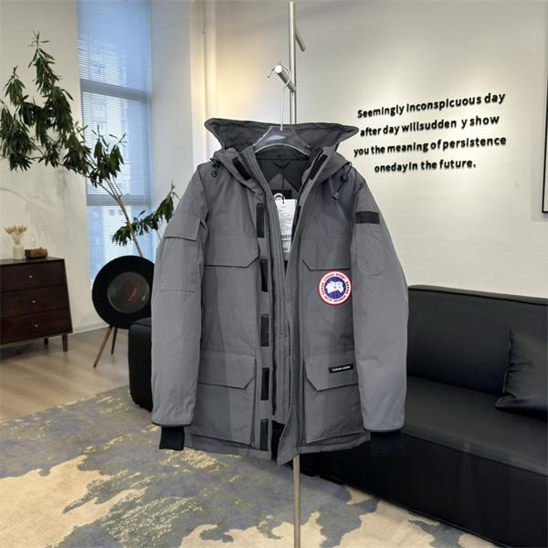 2026年モデル Canada Goose カナダグース コピー ダウンジャケット ネイビー 入手困難 高保温