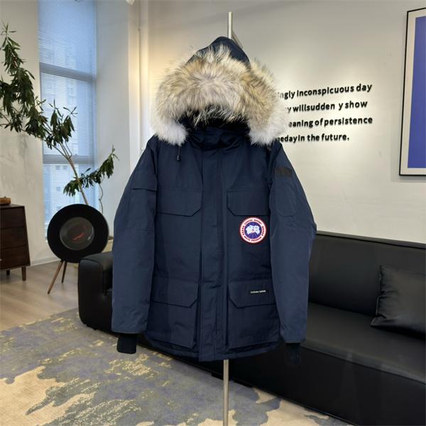 2026年モデル Canada Goose カナダグース コピー ダウンジャケット ネイビー 入手困難 高保温