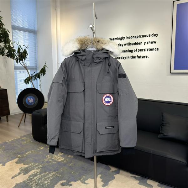 2026年モデル Canada Goose カナダグース コピー ダウンジャケット ネイビー 入手困難 高保温