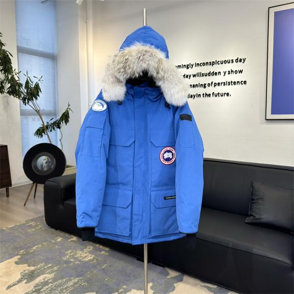2026年モデル Canada Goose カナダグース コピー ダウンジャケット ネイビー 入手困難 高保温