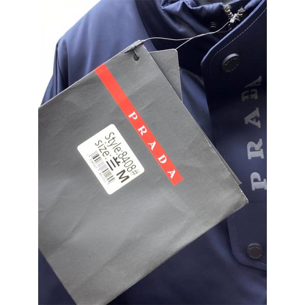 新作 ダウンジャケット ホワイト プレミアム モード系 PRADA プラダ スーパーコピー