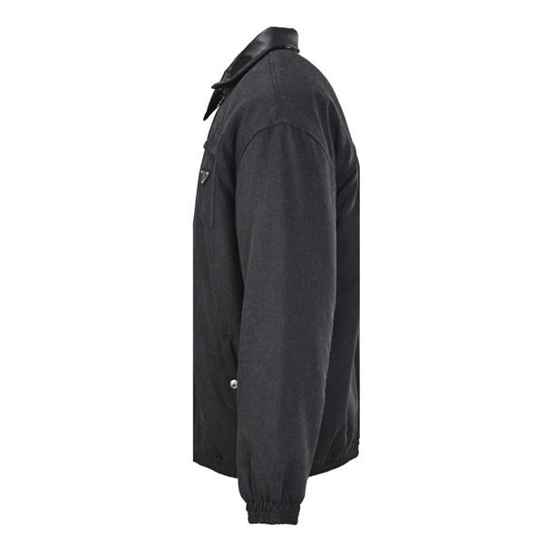  中綿ジャケット ブラック 便利 実用性抜群 おすすめ PRADA プラダ コピー