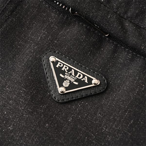  中綿ジャケット ブラック 便利 実用性抜群 おすすめ PRADA プラダ コピー