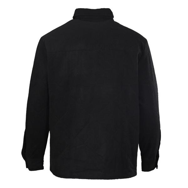 シャツジャケット ブラック 定番 上质 实用性抜群 PRADA プラダ スーパーコピー