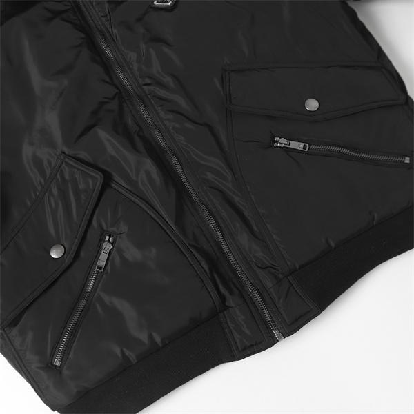 冬モデル ダウンジャケット ブラック 希少 トレンド PRADA プラダ コピー