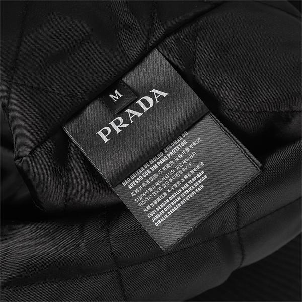 ボンバージャケット PRADA プラダ コピー ブラック 売れ筋 本格派 多機能