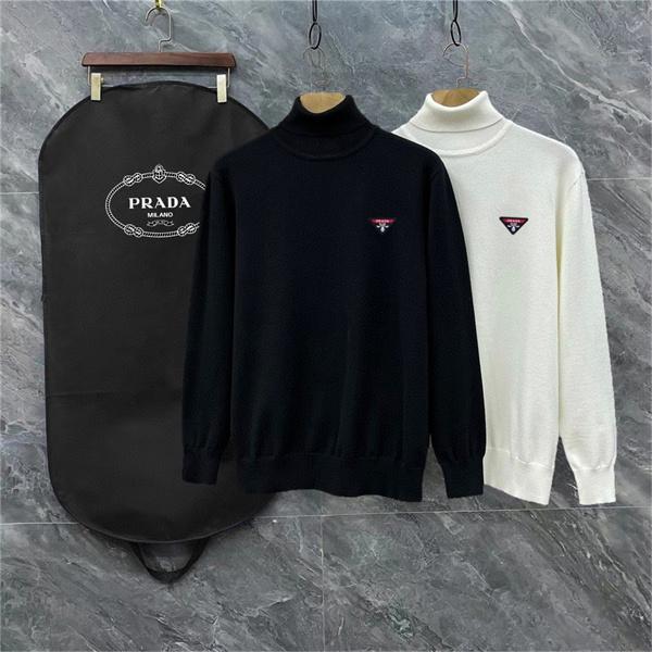 PRADA プラダ コピー 2026新作 ハイネックニット ブラック 話題 プレミアム