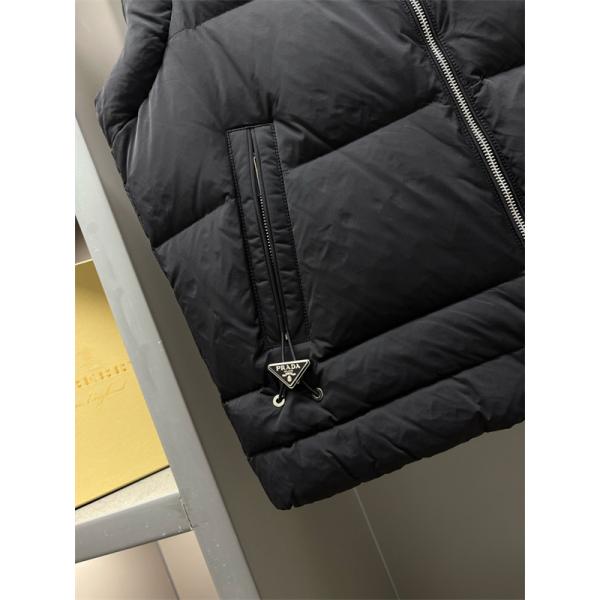 2026新着 PRADA プラダ コピー ダウンベスト ブラック 注目 実用性抜群