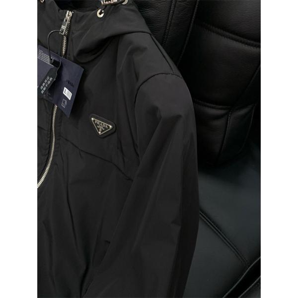 2026新着 ジャケット ブラック 話題 多機能 おすすめ PRADA プラダ スーパーコピー
