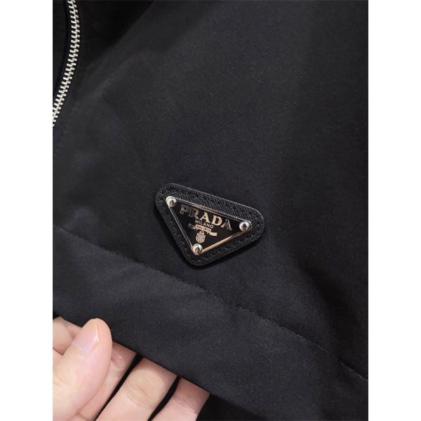 2026新着 ジャケット ブラック 話題 多機能 おすすめ PRADA プラダ スーパーコピー