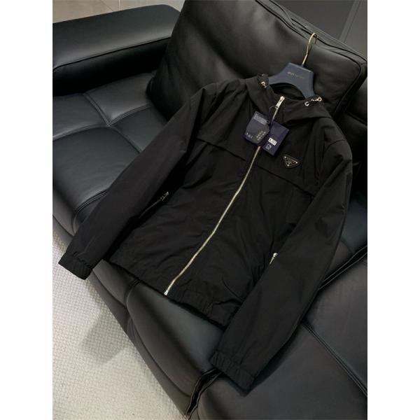 2026新着 ジャケット ブラック 話題 多機能 おすすめ PRADA プラダ スーパーコピー