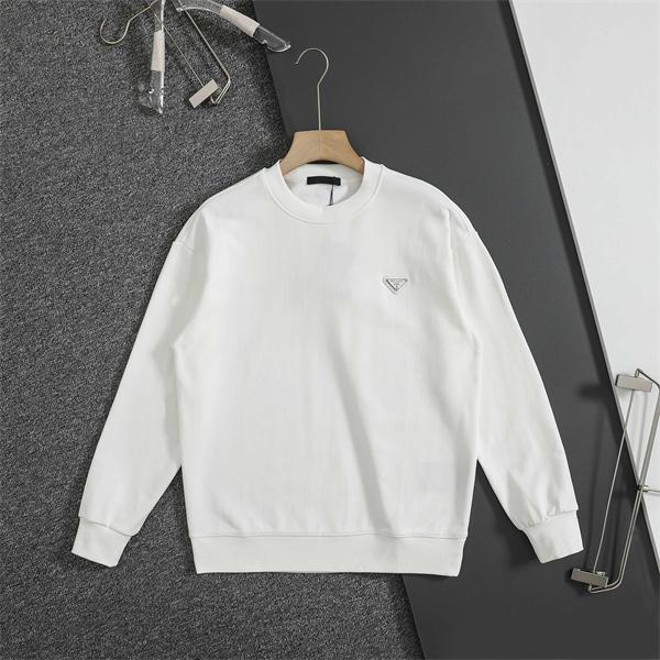 新作 PRADA プラダ 偽物 パーカー ブラック／ホワイト 話題 トレンド