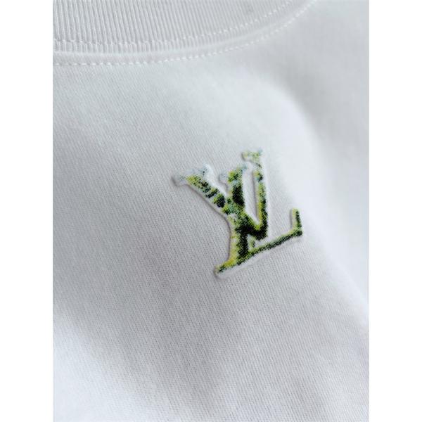 LVルイヴィトンロングTシャツコピー雪山☆LOUIS VUITTON秋冬2026最新人気ホワイト色