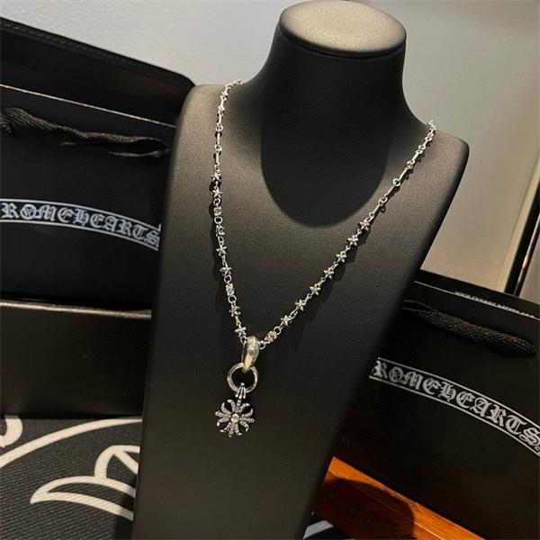  2026最新モデル ネックレス 繊細チェーン 売切必至 CHROME HEARTS クロムハーツ 偽物