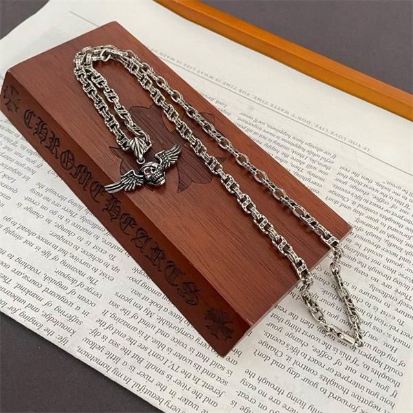 2026年新登場 限定 CHROME HEARTS クロムハーツ コピー シルバーネックレス 注目 トレンド