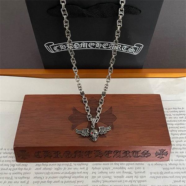 2026年新登場 限定 CHROME HEARTS クロムハーツ コピー シルバーネックレス 注目 トレンド