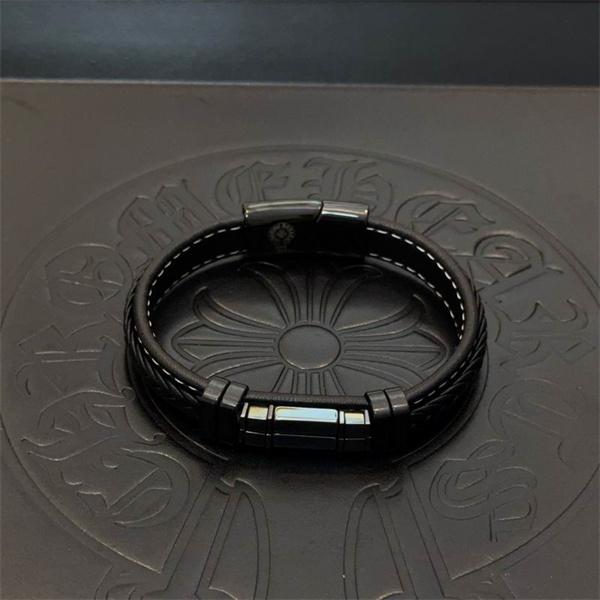 CHROME HEARTS クロムハーツ コピー 2026新作 上質 レザー ブレスレット 注目 トレンド
