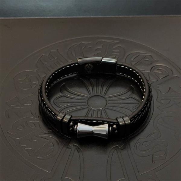 新登場 人気 CHROME HEARTS クロムハーツ コピー シルバーモチー フブレスレット 定番