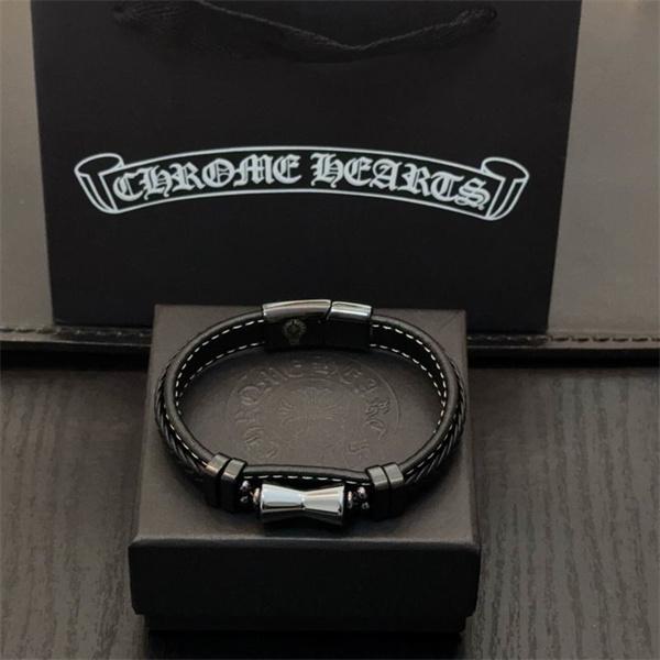 新登場 人気 CHROME HEARTS クロムハーツ コピー シルバーモチー フブレスレット 定番