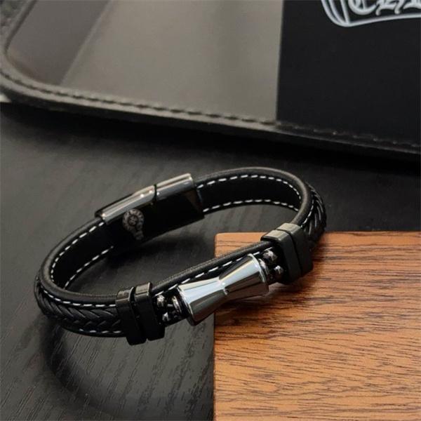 新登場 人気 CHROME HEARTS クロムハーツ コピー シルバーモチー フブレスレット 定番