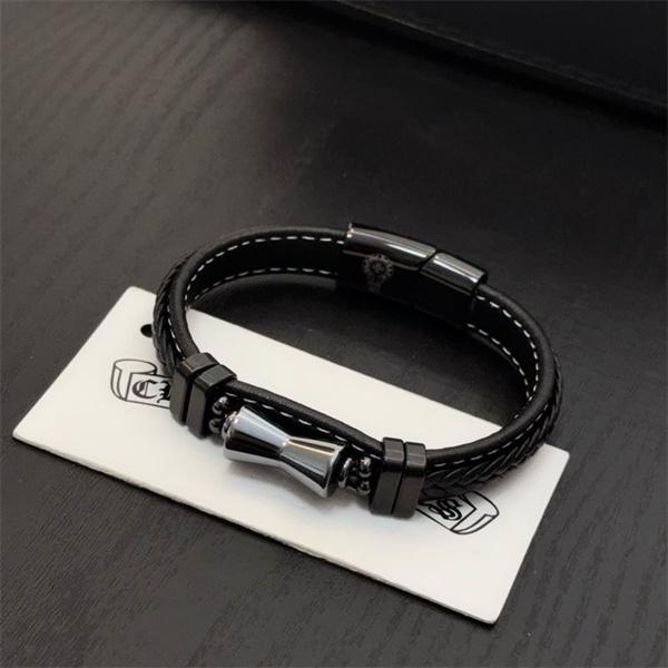 新登場 人気 CHROME HEARTS クロムハーツ コピー シルバーモチー フブレスレット 定番