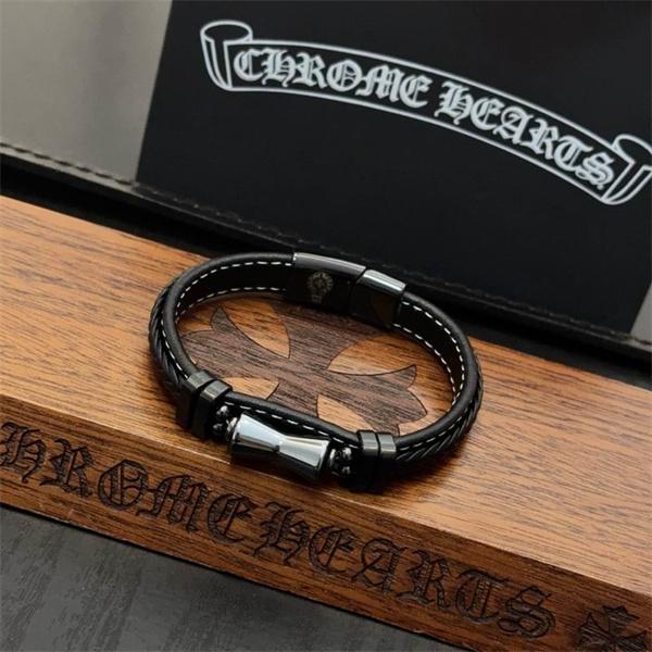 新登場 人気 CHROME HEARTS クロムハーツ コピー シルバーモチー フブレスレット 定番