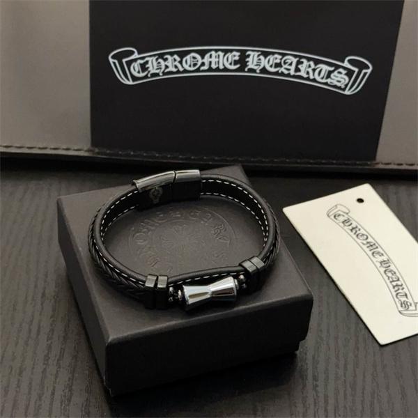 新登場 人気 CHROME HEARTS クロムハーツ コピー シルバーモチー フブレスレット 定番