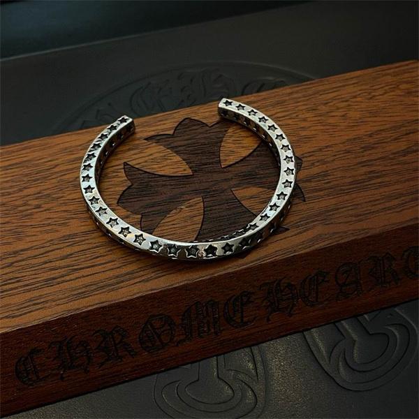 CHROME HEARTS クロムハーツ コピー 2026年新作 人気 シルバー バングル 定番 数量限定