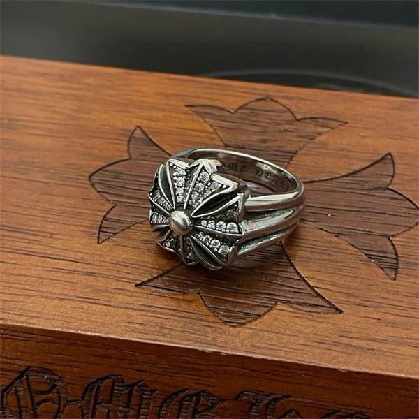 2026年発売 レア 端正 シルバー リング 伝統 CHROME HEARTS クロムハーツ スーパーコピー
