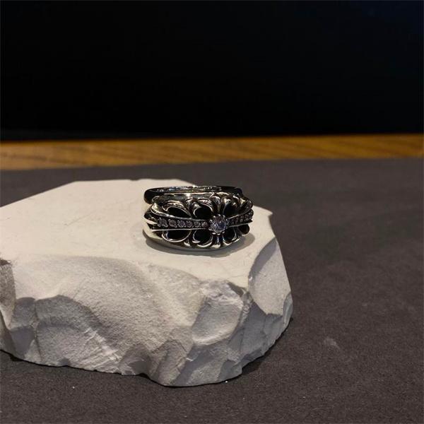 上質な作り 話題 シルバーリング モード系 CHROME HEARTS クロムハーツ スーパーコピー