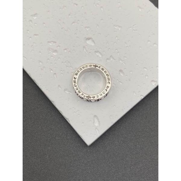 落ち着いた風合い 人気 デザインリング お洒落 CHROME HEARTS クロムハーツ 偽物