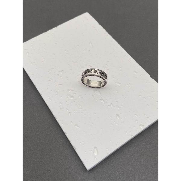 落ち着いた風合い 人気 デザインリング お洒落 CHROME HEARTS クロムハーツ 偽物