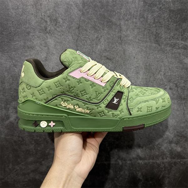 入手困難☆☆ルイ ヴィトン スニーカーコピーLouis Vuitton LV Trainer  秋冬激安(日本最大級)