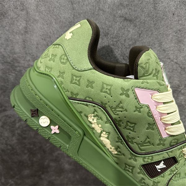 入手困難☆☆ルイ ヴィトン スニーカーコピーLouis Vuitton LV Trainer  秋冬激安(日本最大級)