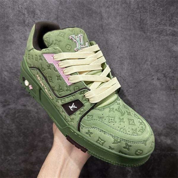 入手困難☆☆ルイ ヴィトン スニーカーコピーLouis Vuitton LV Trainer  秋冬激安(日本最大級)