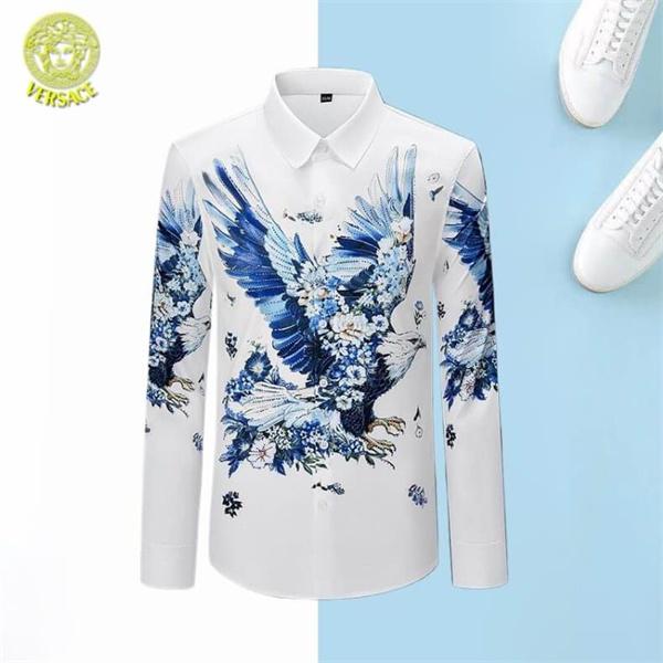 2025トレンドカラー ヴェルサーチ長袖シャツコピー VERSACEブランド コピー 激安(日本最大級)